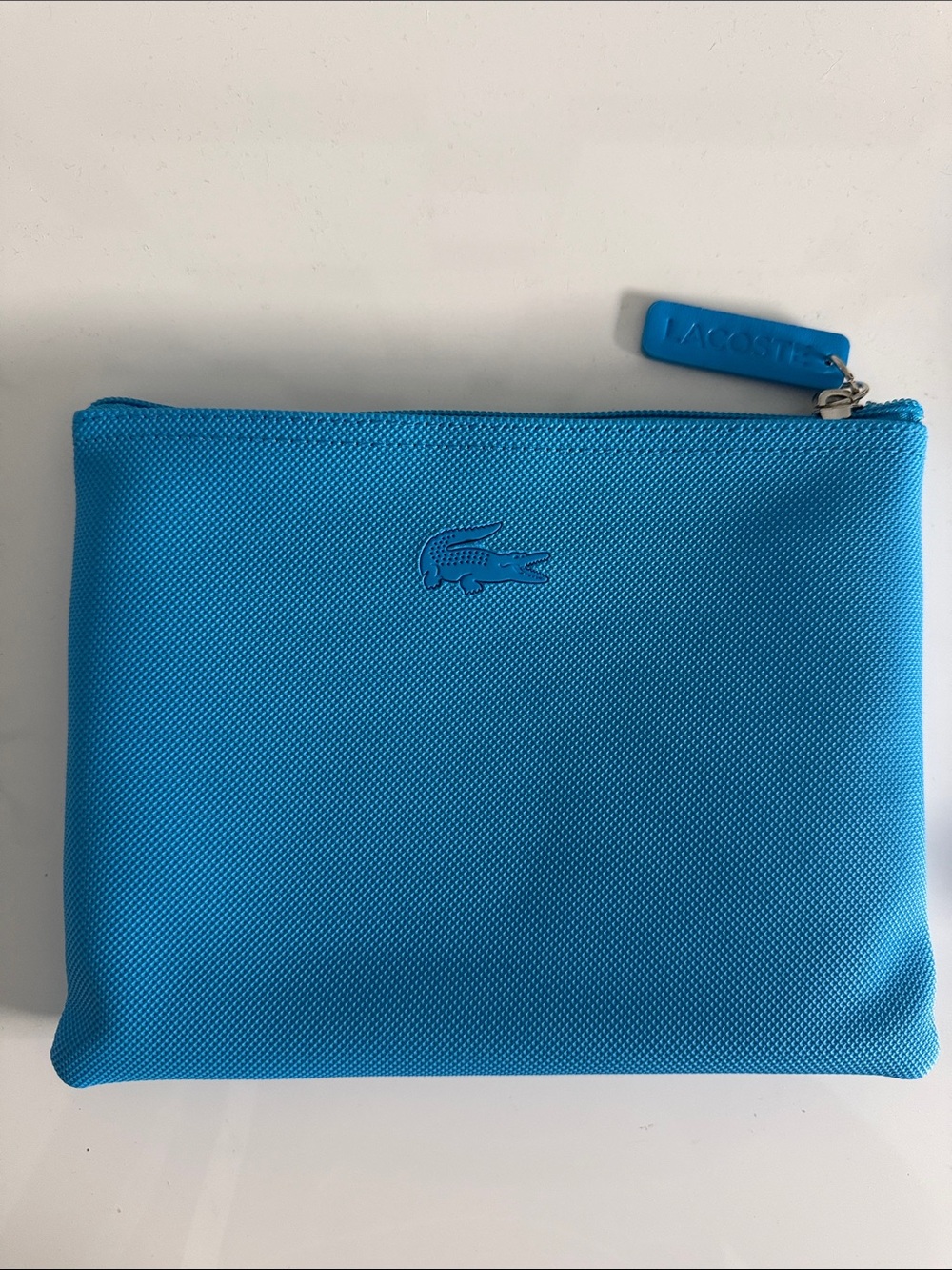 Lacoste Men's Bright Blue Toiletry Pouch